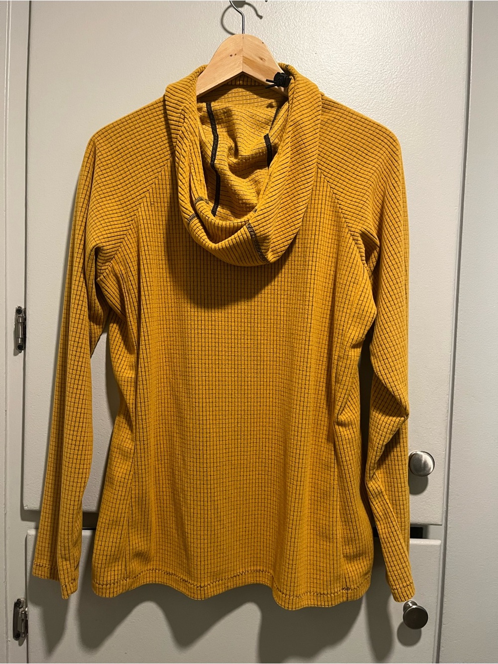 Melanzana Sunflower Microgrid Pullover Hoodie - Picture 3 of 3